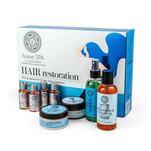 Natura siberica home spa tratamiento capilar restaurador 1un