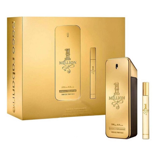 Paco rabanne 1 million eau de toilette 100ml vaporizador + miniatura 10ml