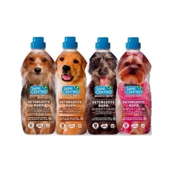 Sanicentro detergente ropa para mascotas 1L